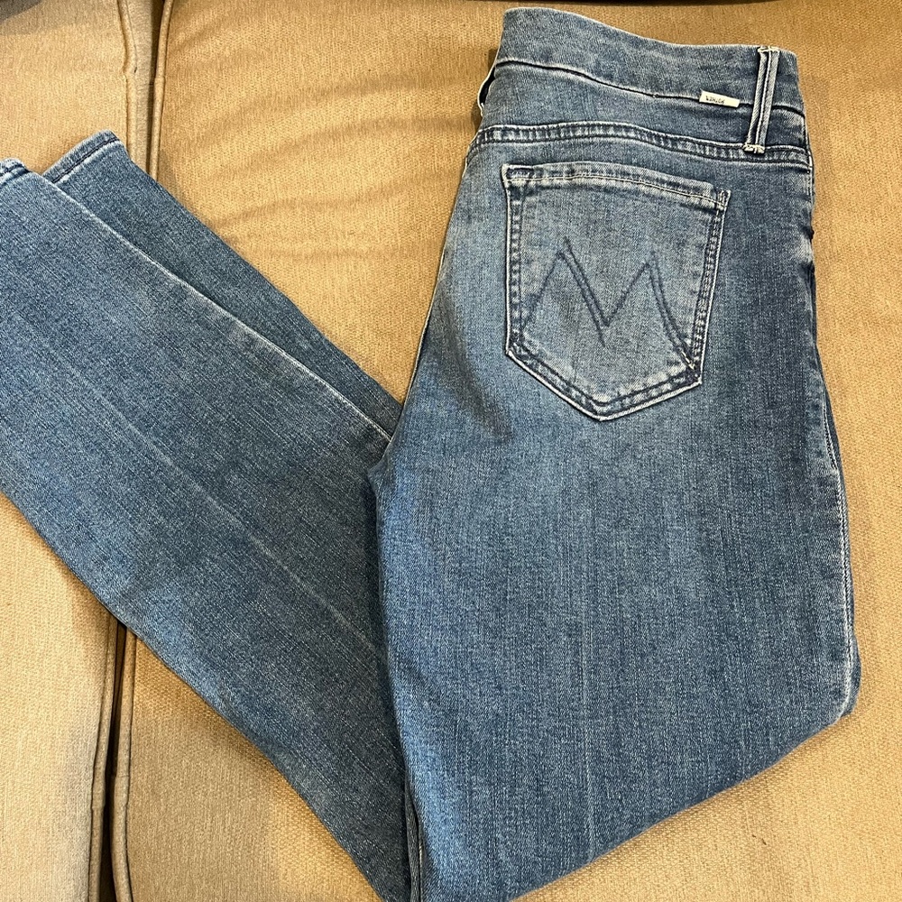 MOTHER the looker ankle skinny jeans / petite